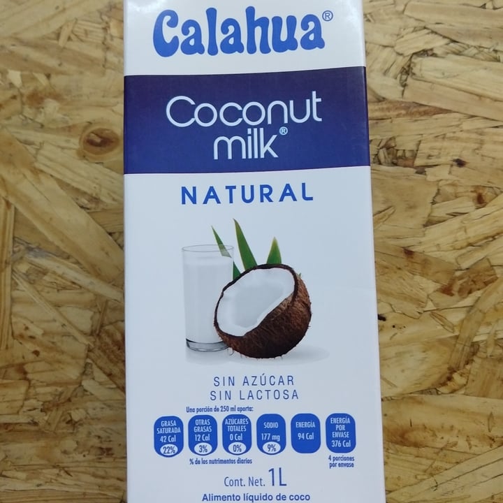 photo of Calahua Alimento liquido de coco shared by @fedo on  09 Oct 2020 - review