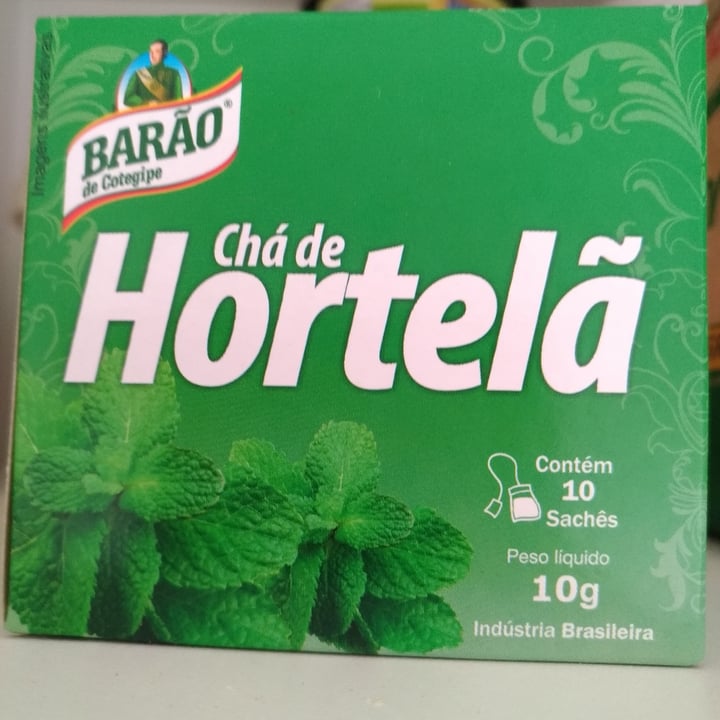 review photo of Barão de Cotegipe Chá De Hortelã shared by @arcoverdemercia on 06 May 2022 - review