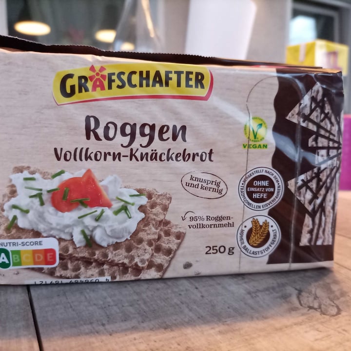 photo of Grafschafter Roggen Vollkorn-Knäckebrot shared by @mell84 on  03 Sep 2022 - review