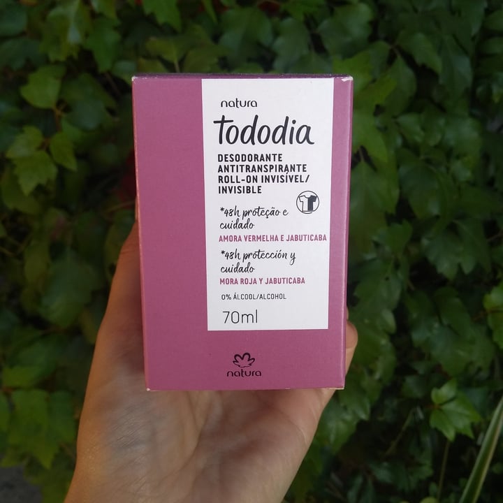 photo of Natura Desodorante Antitranspirante rollo on invisible Mora Roja Y Jabuticaba shared by @flornijas on  04 Apr 2021 - review