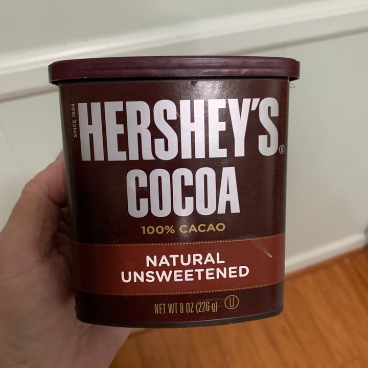 photo of Hershey's Cocoa powder shared by @onehungryvegan on  24 Mar 2022 - review
