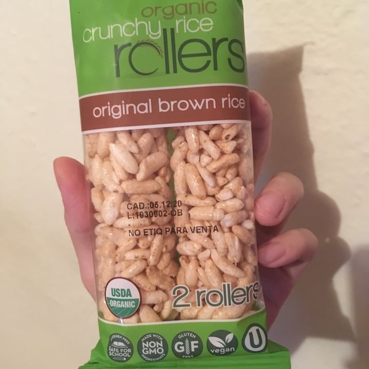 photo of Crunchy Rollers Original Brown Rice Grab-N-Go shared by @sonjka79 on  27 Apr 2020 - review
