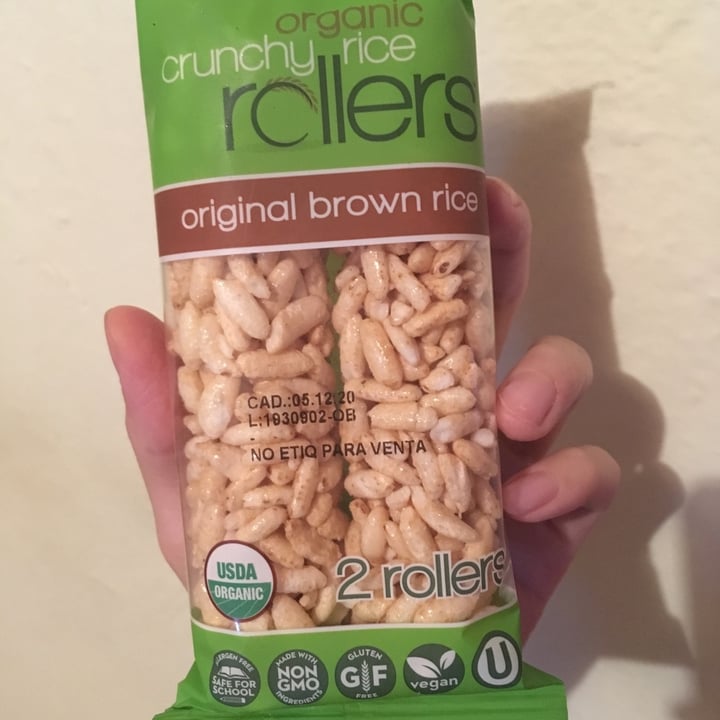 review photo of Crunchy Rollers Original Brown Rice Grab-N-Go shared by @sonjka79 on 27 Apr 2020 - review