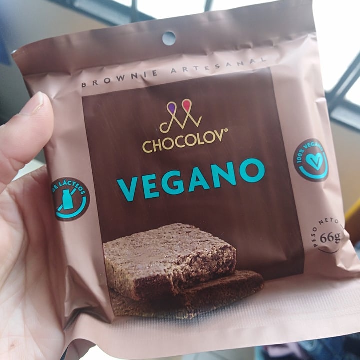 photo of Chocolov Vegano Brownie shared by @angemunoz on  09 Nov 2021 - review