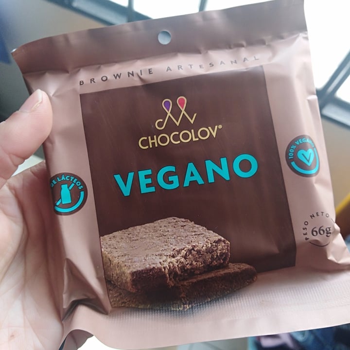 review photo of Chocolov Vegano Brownie shared by @angemunoz on 09 Nov 2021 - review