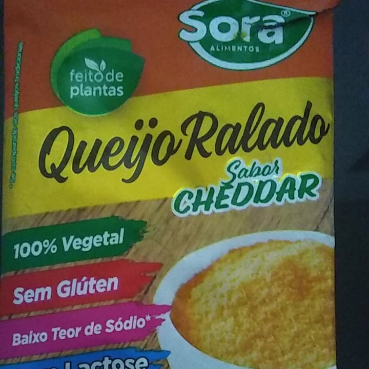 photo of Sora Queijo Ralado Cheddar shared by @nadjane on  14 Aug 2022 - review