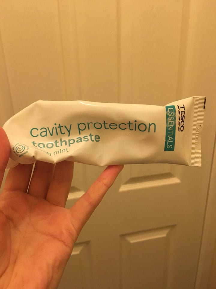 photo of Tesco Toothpaste shared by @fluffrescue on  19 Jun 2020 - review