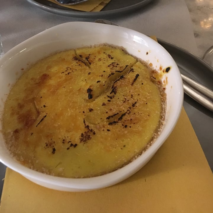 photo of L'OV Osteria Vegetariana Creme Brûlé shared by @occhiverdinelmirino on  12 Mar 2022 - review