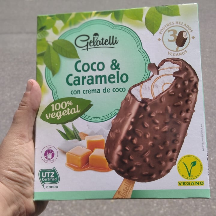 photo of Gelatelli Coco & Caramelo con Crema de Coco shared by @martate on  01 Jun 2020 - review