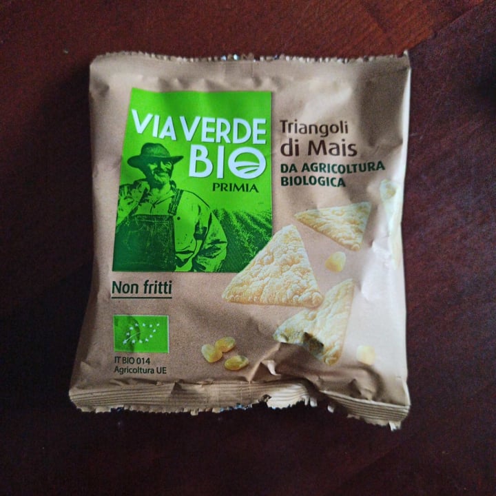review photo of Via Verde Bio Triangoli di mais shared by @elanorya on 20 Dec 2022 - review