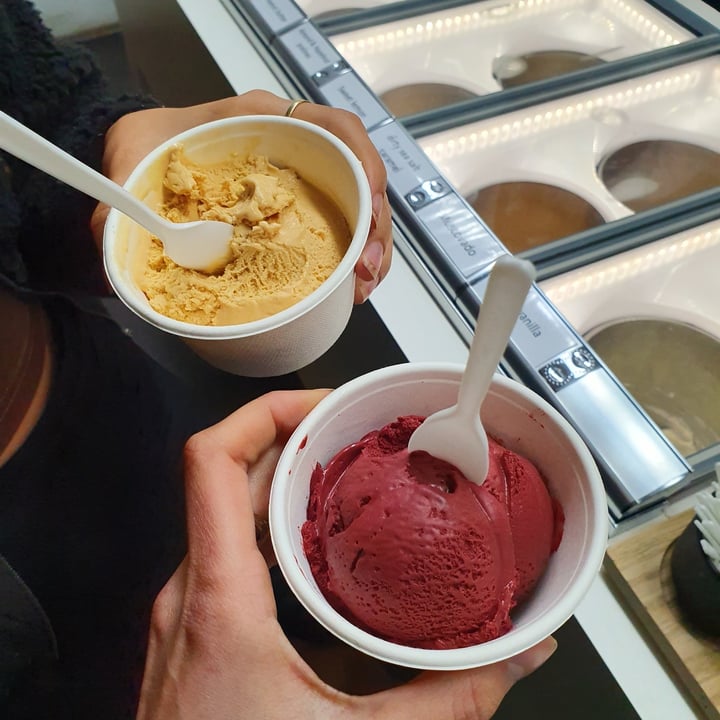 photo of Unframed Ice Cream Beetroot and Chocolate and Raspberry and Coconut shared by @semacleod on  28 Dec 2021 - review