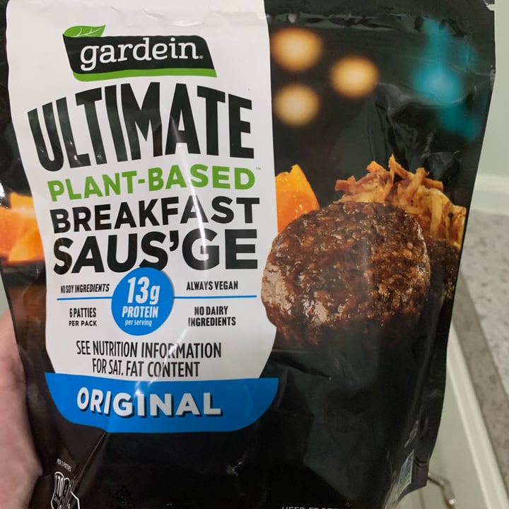 photo of Gardein Ultimate Plant-Based Breakfast Saus’ge shared by @onehungryvegan on  14 Dec 2022 - review