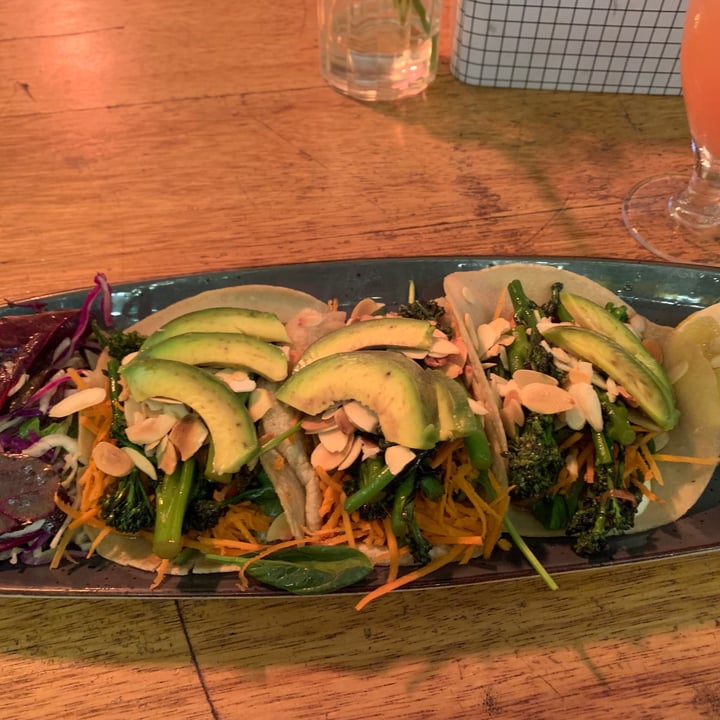 review photo of El Burro Greenpoint Broccoli, Soy and Almond Taco shared by @kimmartin on 28 Aug 2020 - review
