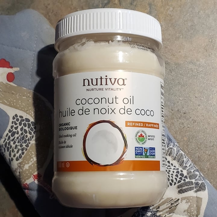 photo of Nutiva Organic coconut oil - Refined shared by @onaorkal on  30 Nov 2021 - review