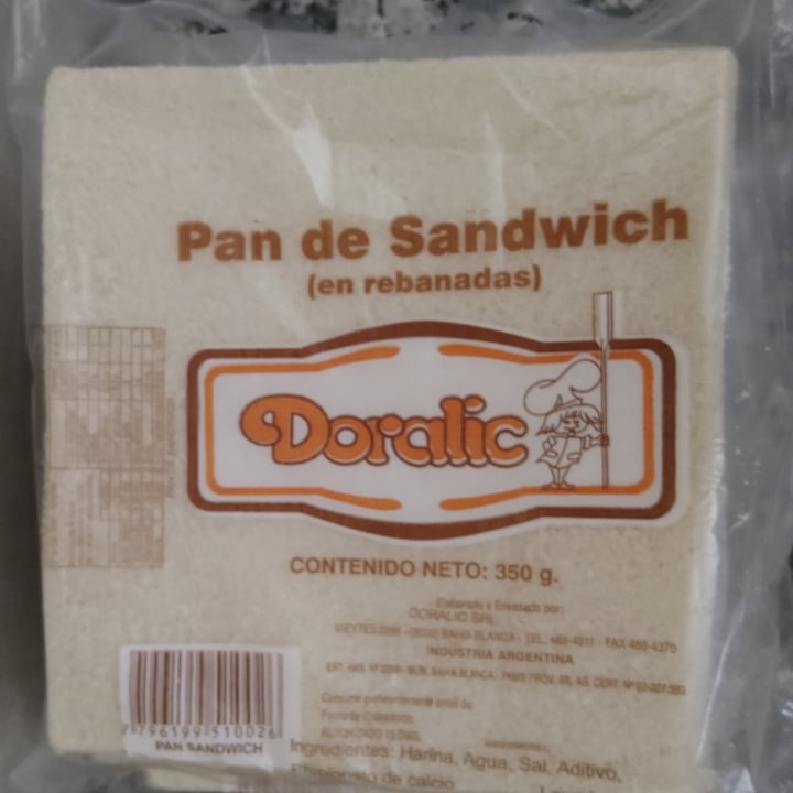 photo of Doralic Pan De Sandwich shared by @roberenicediaz on  23 Dec 2020 - review