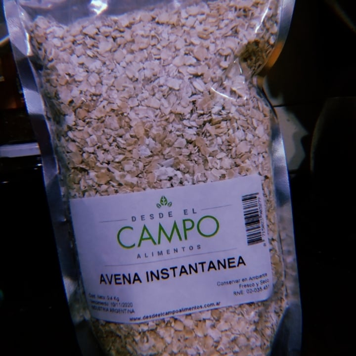 photo of Desde el Campo Avena instantánea shared by @veganoportuncrisis on  06 May 2020 - review