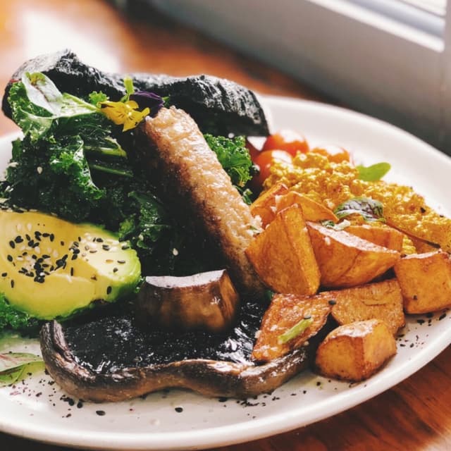 菜肴“Big Breakfast”的照片