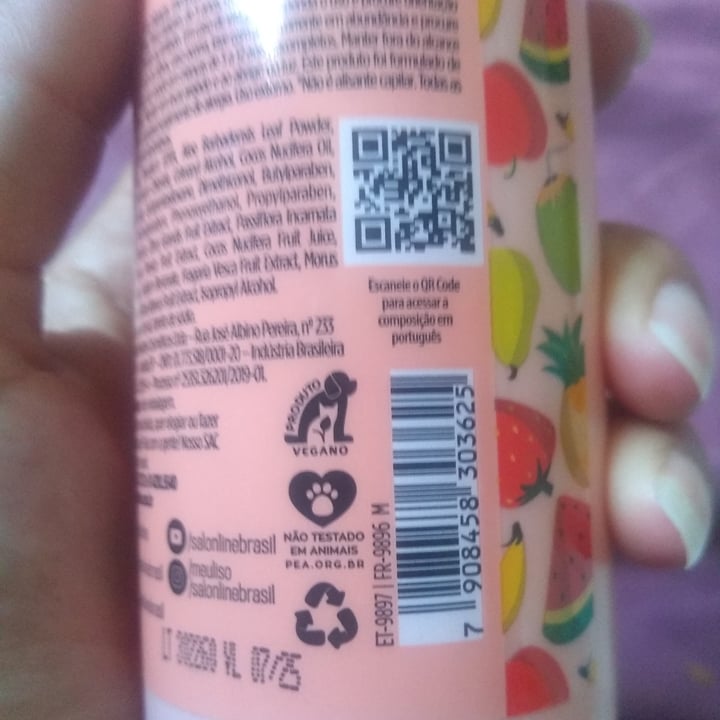 review photo of Salon line Spray Desembaraçante Meu lisinho shared by @priscillacoelho on 13 Dec 2022 - review