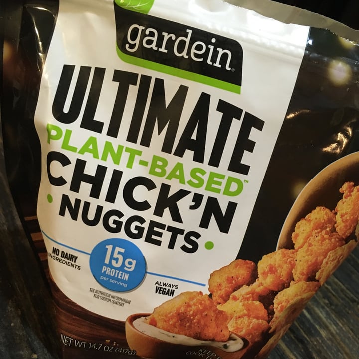 photo of Gardein Ultimate Plant Based Chick’n Nuggets shared by @daniveganbrazil on  01 Dec 2021 - review