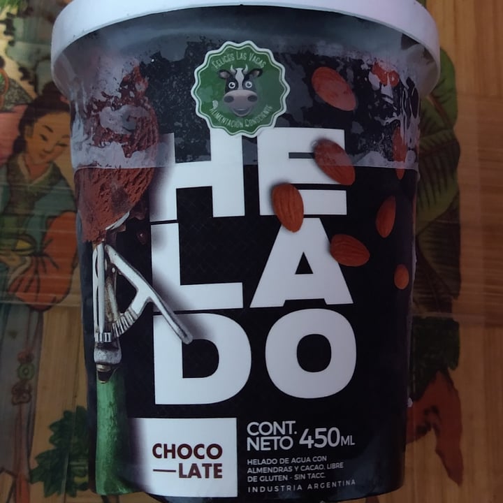 photo of Felices Las Vacas Helado de Agua sabor Chocolate shared by @brendaelianne on  07 Nov 2020 - review