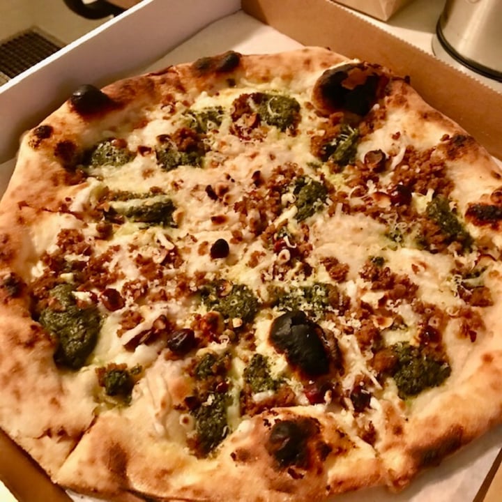 photo of Baby Blue Woodfired Pizza Jimmy Pesto Pizza Special shared by @pdxveg on  14 May 2020 - review