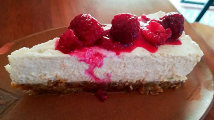 photo of VIBE Cafe Vegan cheesecake shared by @choyyuen on  22 Oct 2019 - review