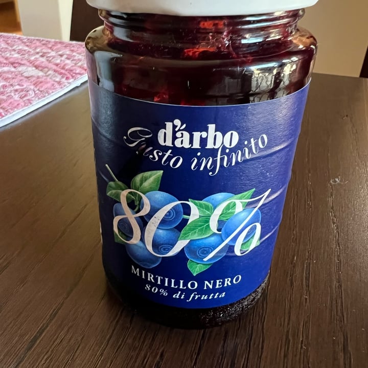 review photo of d’arbo Confettura mirtillo nero 80% shared by @indiana1 on 10 Sep 2022 - review