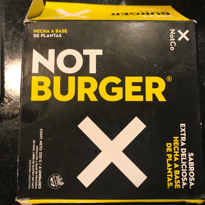 photo of NotCo Not Burger shared by @lauragorbatt on  03 Feb 2021 - review