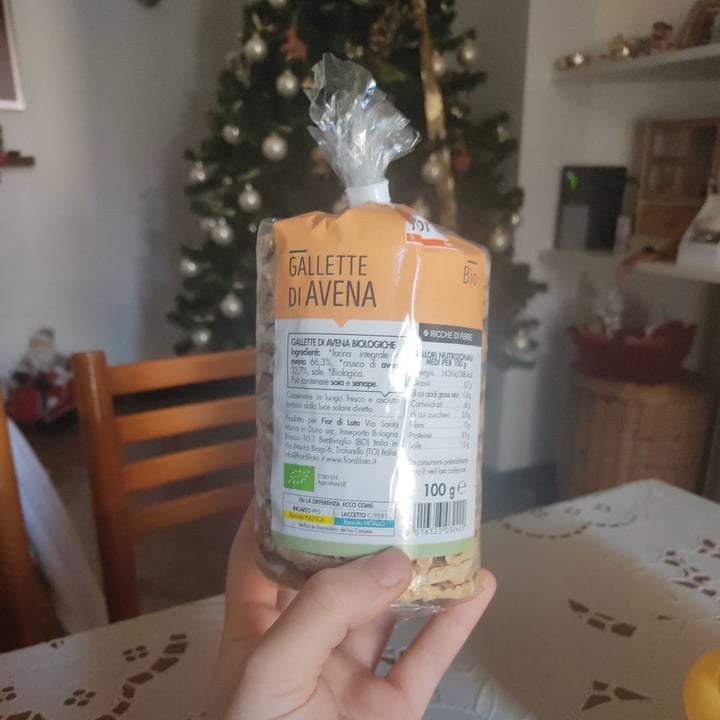 review photo of Fior di Loto Gallette di avena shared by @nonsonoveganoma on 02 Jan 2023 - review