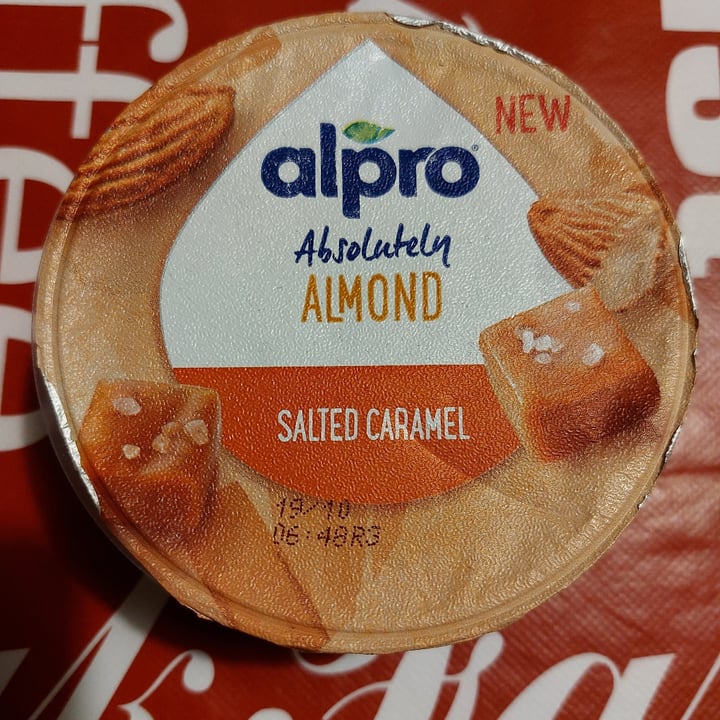 photo of Alpro Absolutely almond salted caramel shared by @ciska76 on  05 Oct 2022 - review