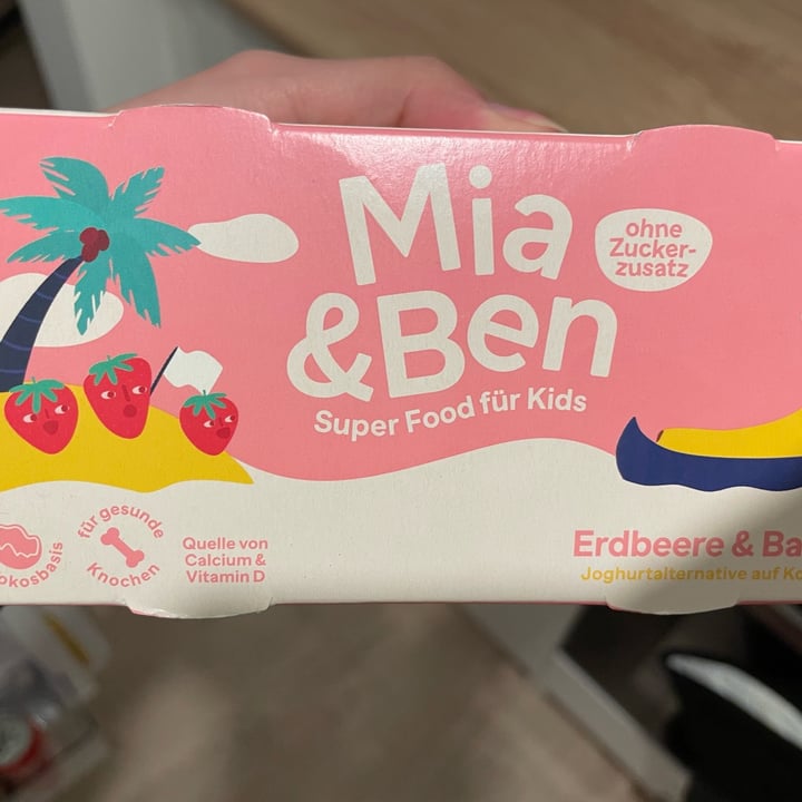 photo of Mia & Ben Erdbeer Banane shared by @eis317 on  27 Nov 2021 - review