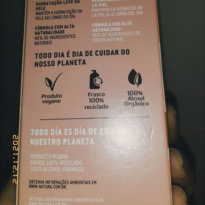 photo of Body splash Natura Tododia shared by @kaluz on  13 Dec 2021 - review