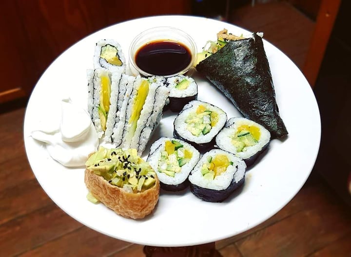 photo of Takashi Sushi Vegetarian Platter (Vegan) shared by @tara on  10 Dec 2019 - review