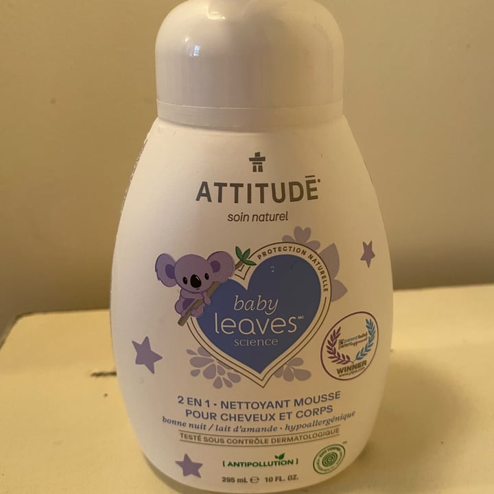 photo of ATTITUDE Baby Leaves Hair and Body Foaming Wash shared by @jadechagnon48 on  04 Nov 2021 - review