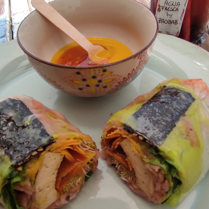 photo of Baobab Vietnamese Roll with Mango Sauce shared by @judithyp7 on  24 Jul 2021 - review