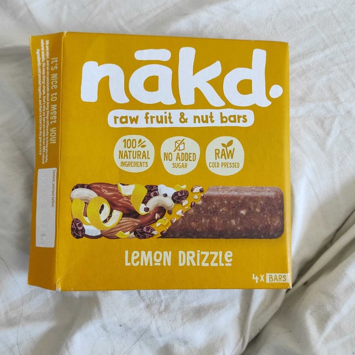 photo of Nākd. Lemon drizzle shared by @j8se35 on  30 Sep 2022 - review