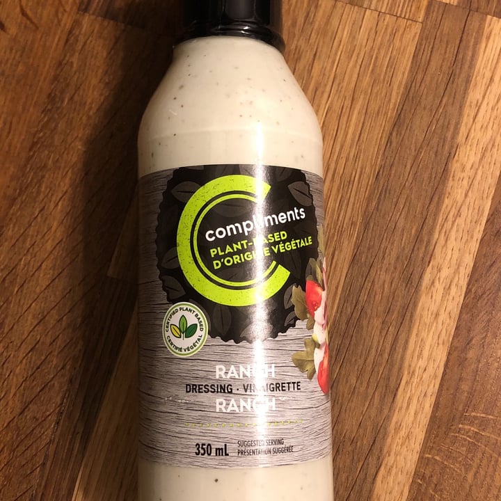 photo of Compliments Ranch Dressing shared by @leafinthechinook on  10 Jan 2022 - review
