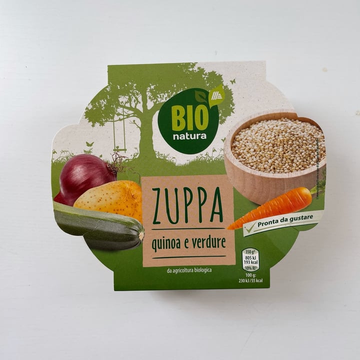 photo of Bio Natura Zuppa di quinoa e verdure shared by @poddceci on  10 Mar 2022 - review