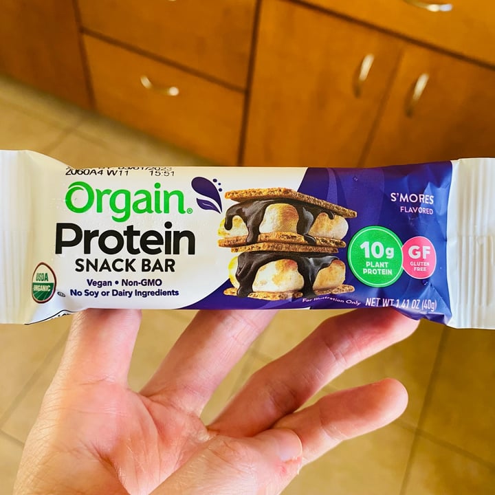 photo of Orgain S’mores Protein Snack Bars shared by @beckyyy on  17 Sep 2022 - review