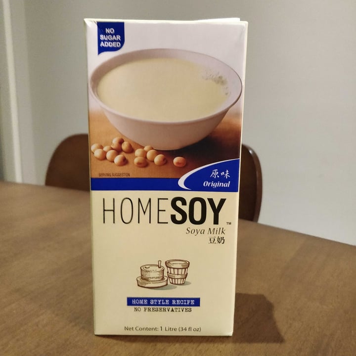 photo of HOMESOY Soya Milk- Original shared by @yiyang on  16 Jun 2020 - review