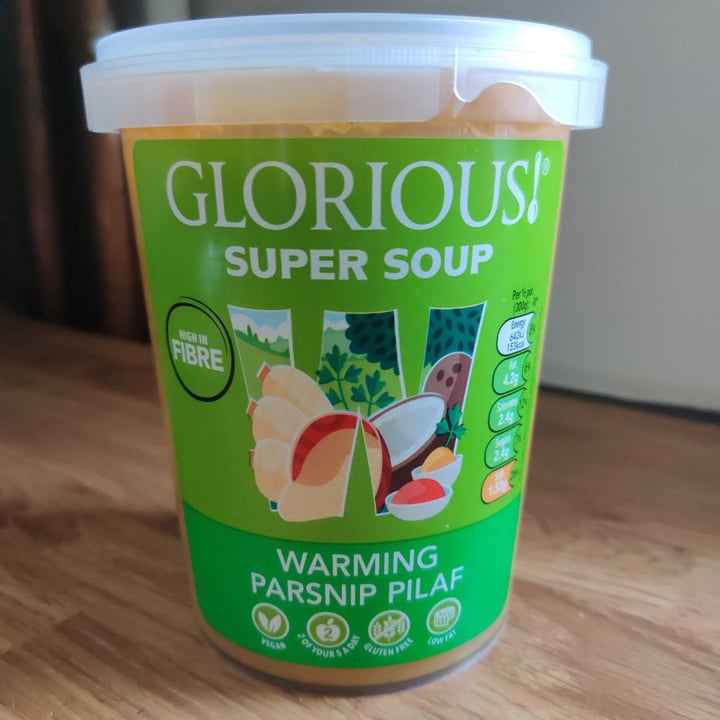 photo of Glorious! Soup Warning Parsnip Pilaf Super Soup shared by @threefoldvegan on  13 Apr 2020 - review