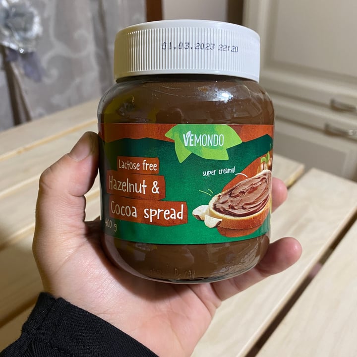 review photo of Vemondo Crema spalmabile nocciole e cacao shared by @jacopoveghini on 29 Jan 2022 - review
