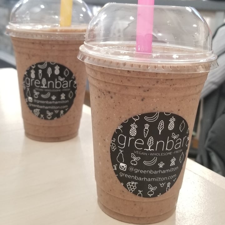 photo of Green Bar Espresso Yourself Smoothie shared by @catsbatsclare on  12 Sep 2021 - review