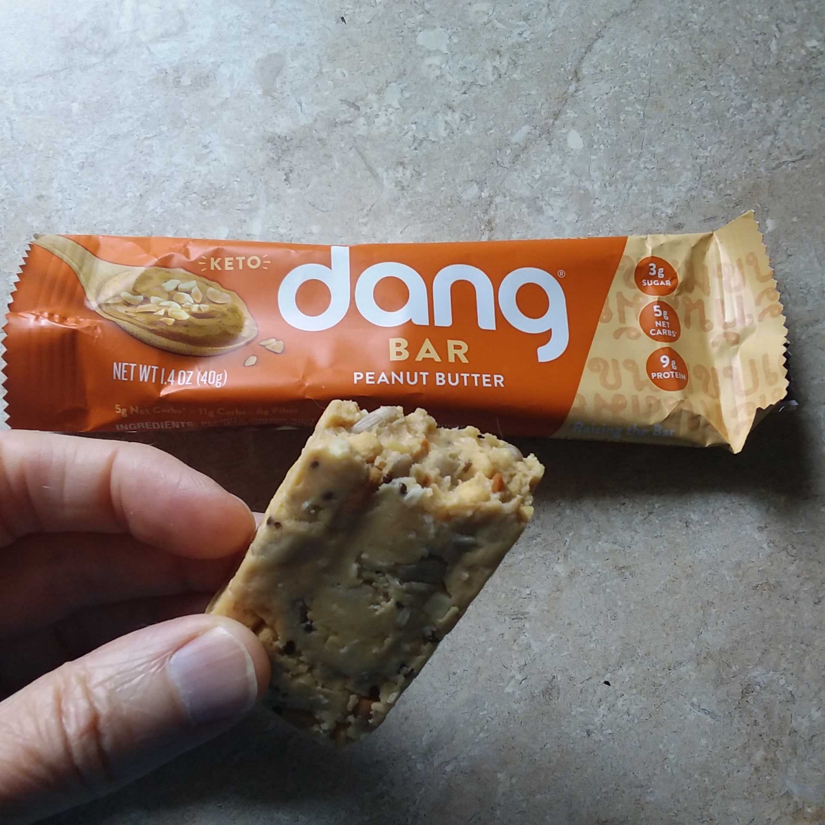 Dang Foods dang Peanut Butter Bar Reviews abillion