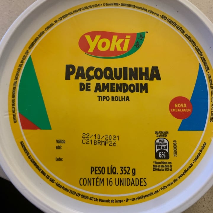 review photo of Yoki Paçoca shared by @naomimk on 03 Oct 2021 - review