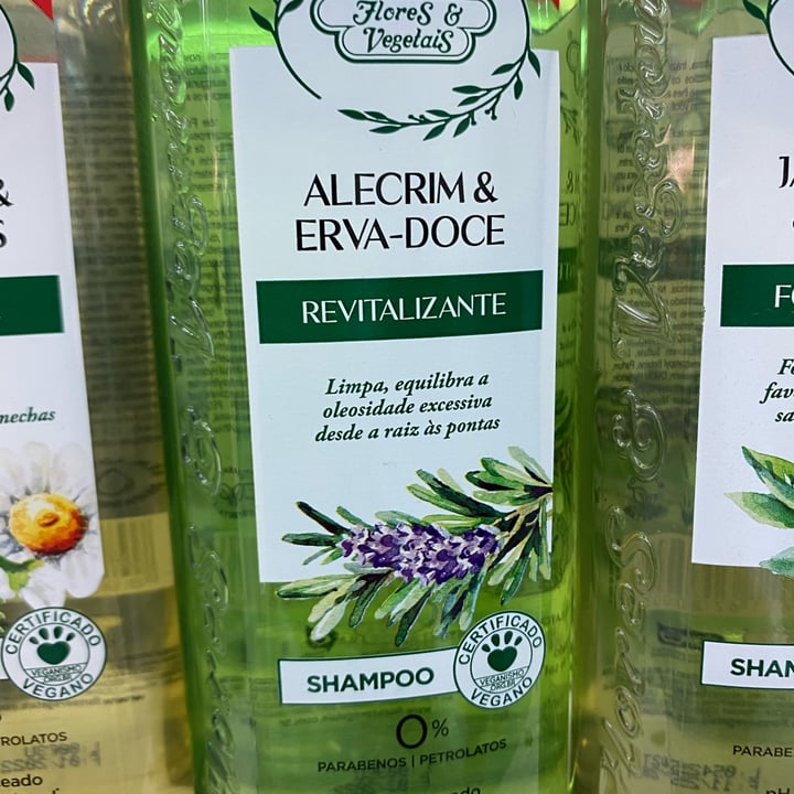 photo of Flores & Vegetais Shampoo Revitalizante Alecrim E Erva Doce shared by @ale2023 on  16 May 2022 - review