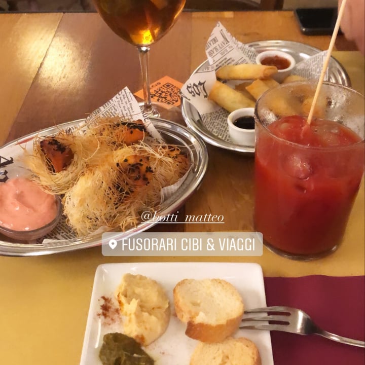 photo of Fusorari Cibi & Viaggi Aperitivo Vegan shared by @ilaria92 on  27 Nov 2021 - review