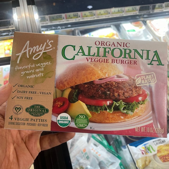 review photo of Amy’s Organic California Veggie Burger shared by @goyaladi on 13 Jun 2021 - review