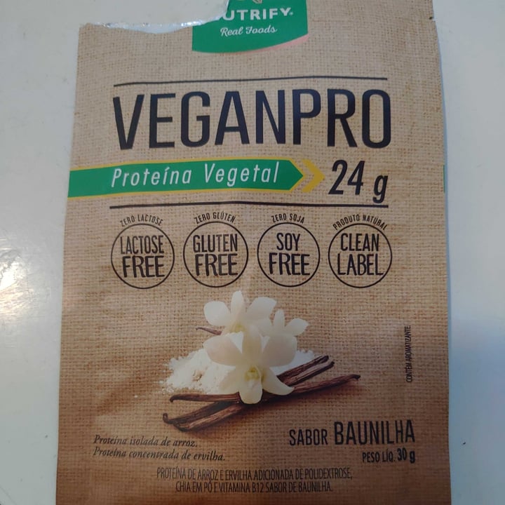 review photo of Nutrify. - Food Veganpro sachê - sabor baunilha shared by @alemil on 27 May 2022 - review