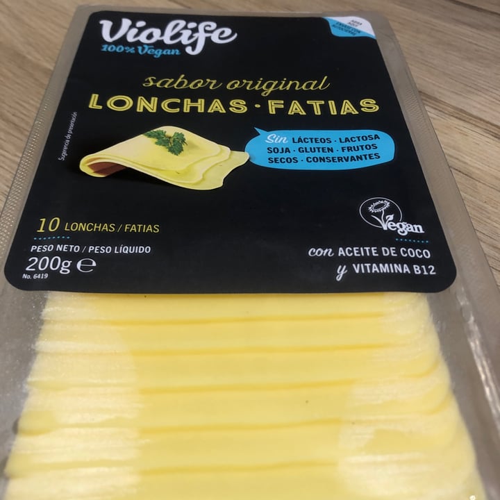 photo of Violife Lonchas Sabor Original shared by @training-ground on  02 Oct 2022 - review